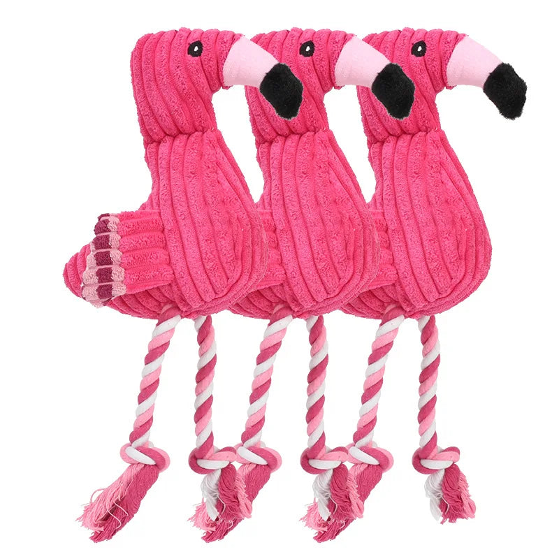 Pet Flamingo Plushie