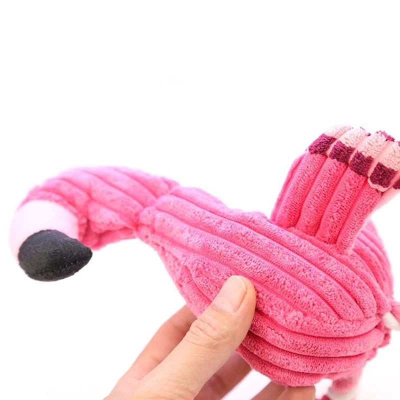 Pet Flamingo Plushie