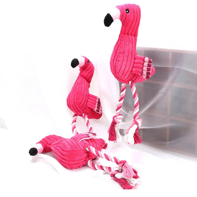 Pet Flamingo Plushie