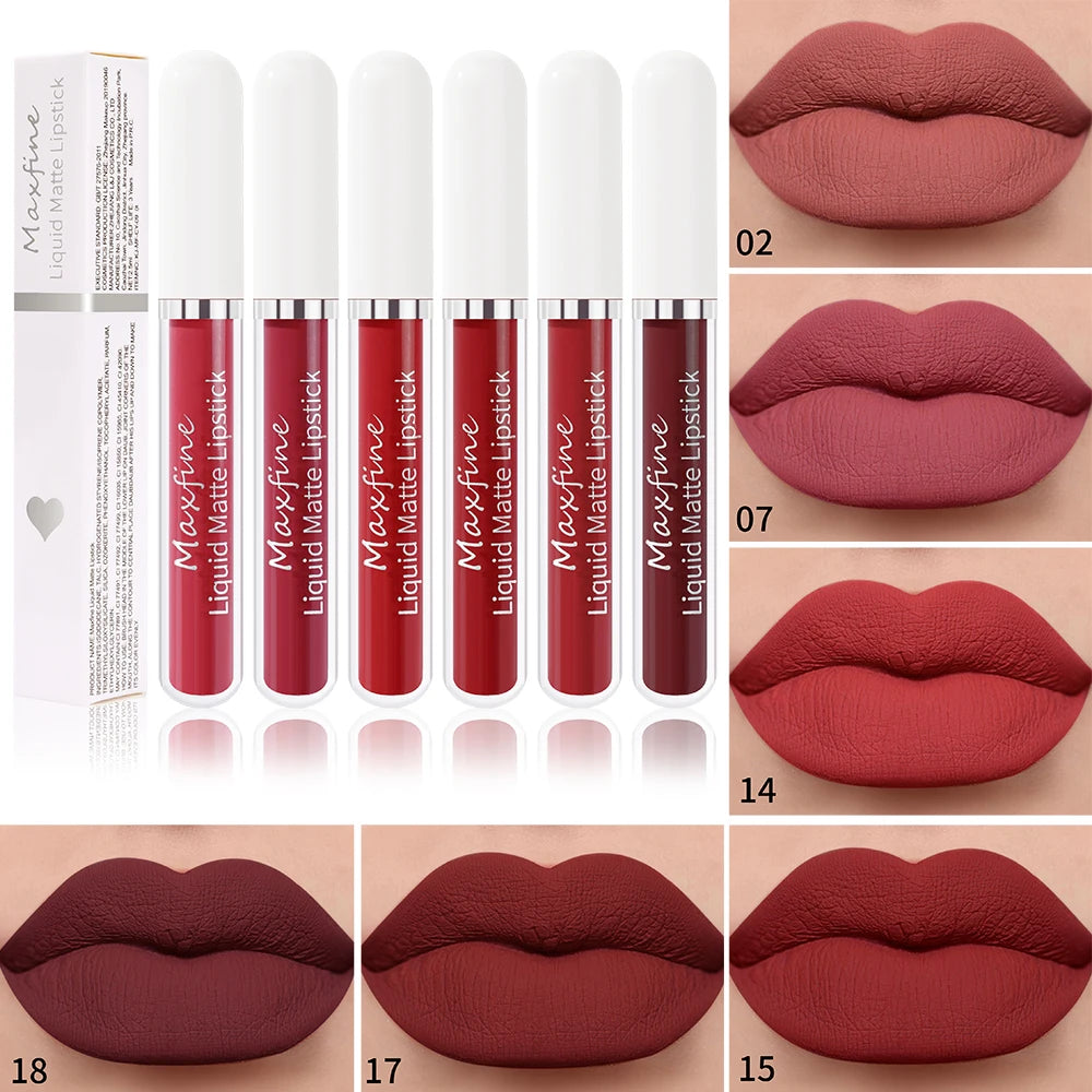 Maxfine Matte Waterproof liquid lipstick