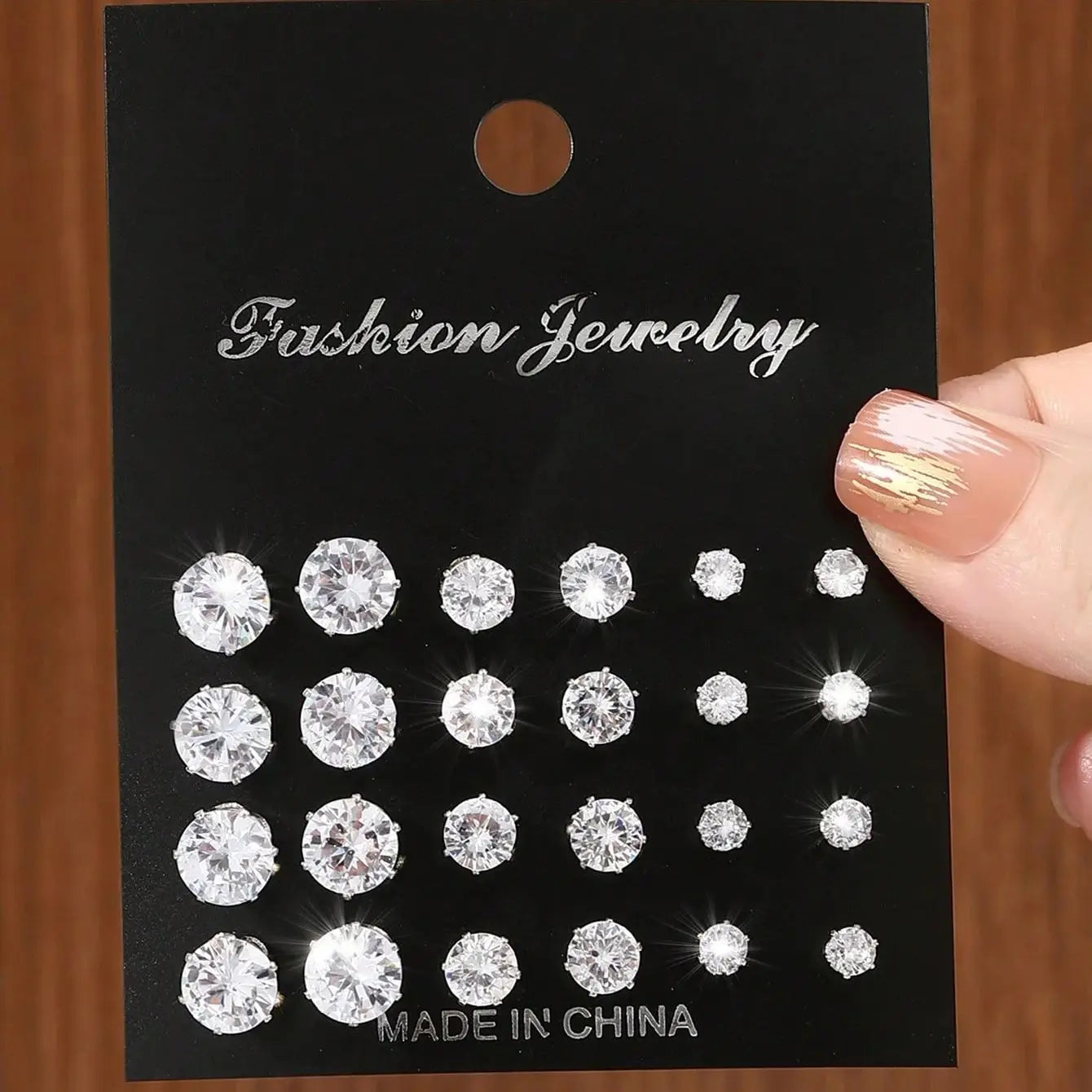 Minimalist Everyday Wear Earrings 12 pairs