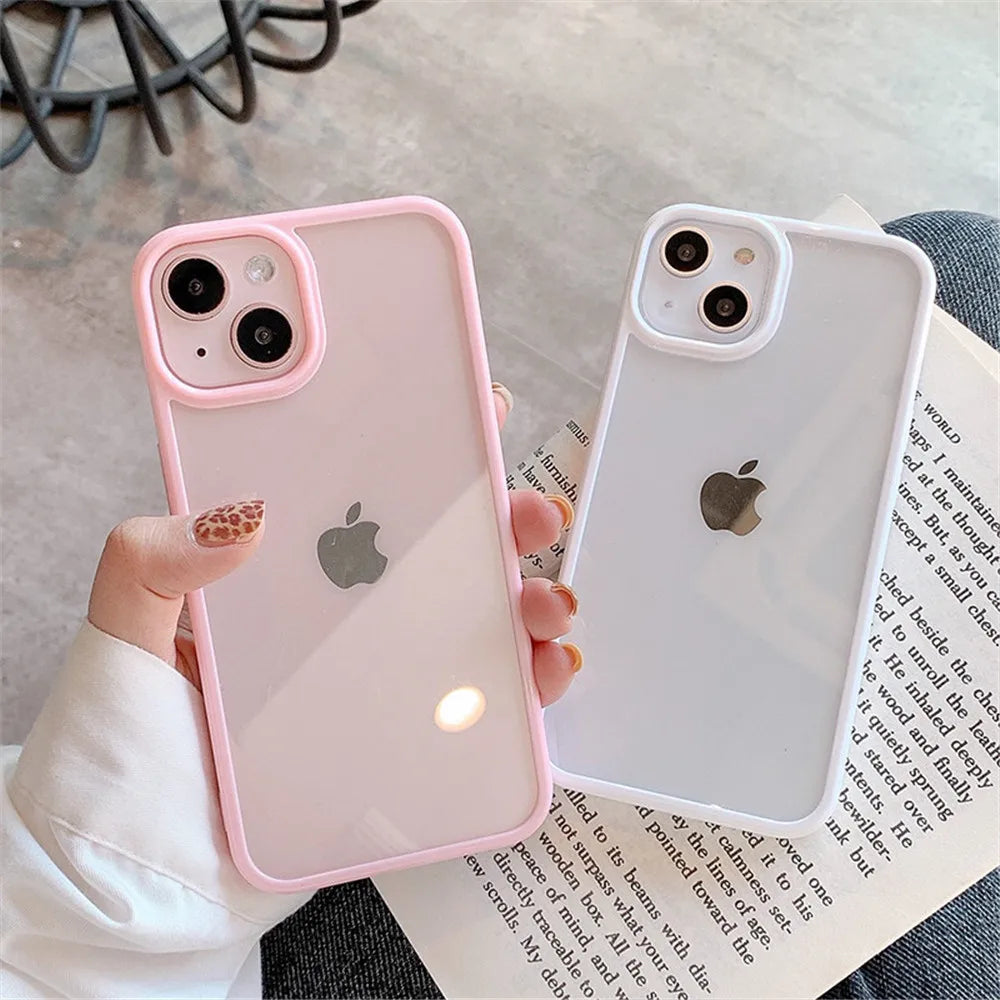 Candy Clear Phone Case For iPhone