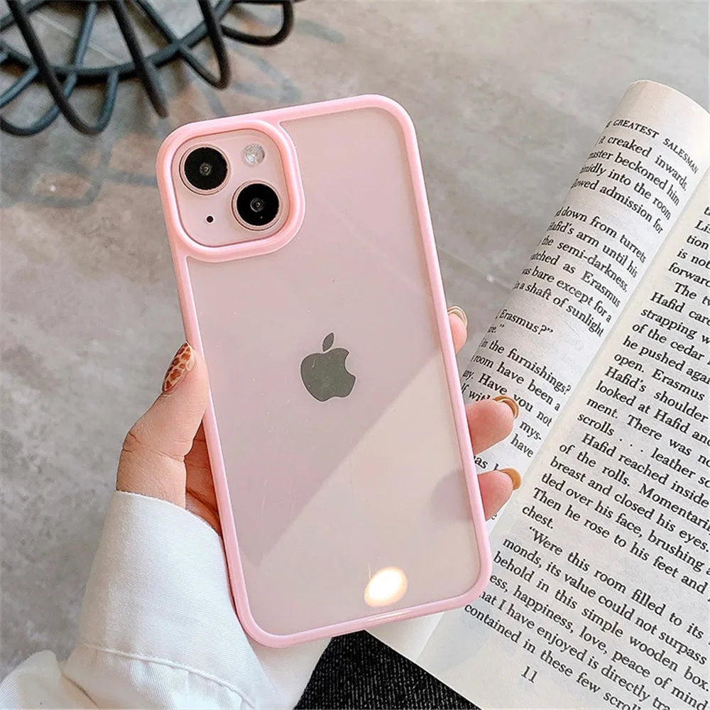 Candy Clear Phone Case For iPhone