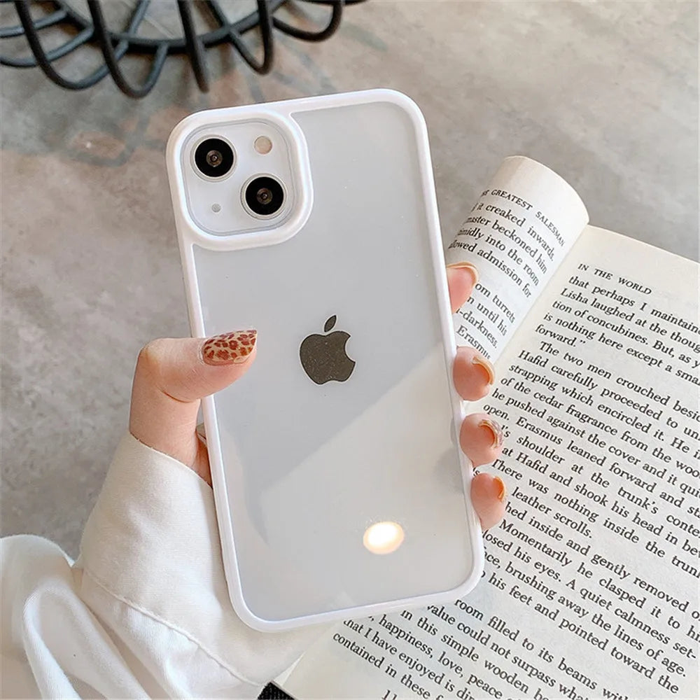 Candy Clear Phone Case For iPhone