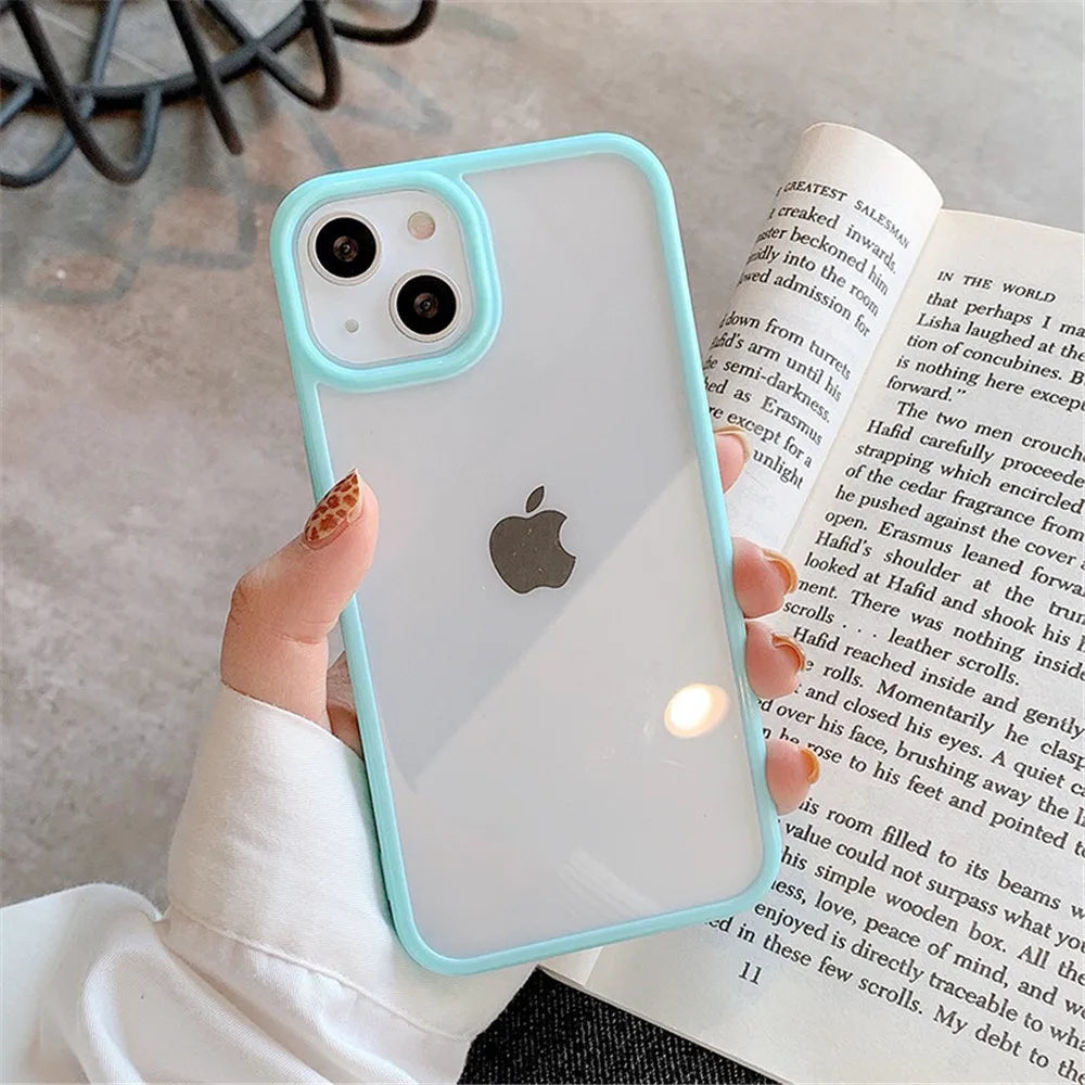 Candy Clear Phone Case For iPhone