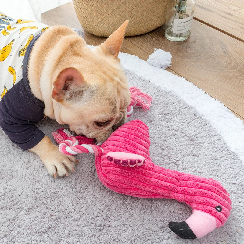 Pet Flamingo Plushie