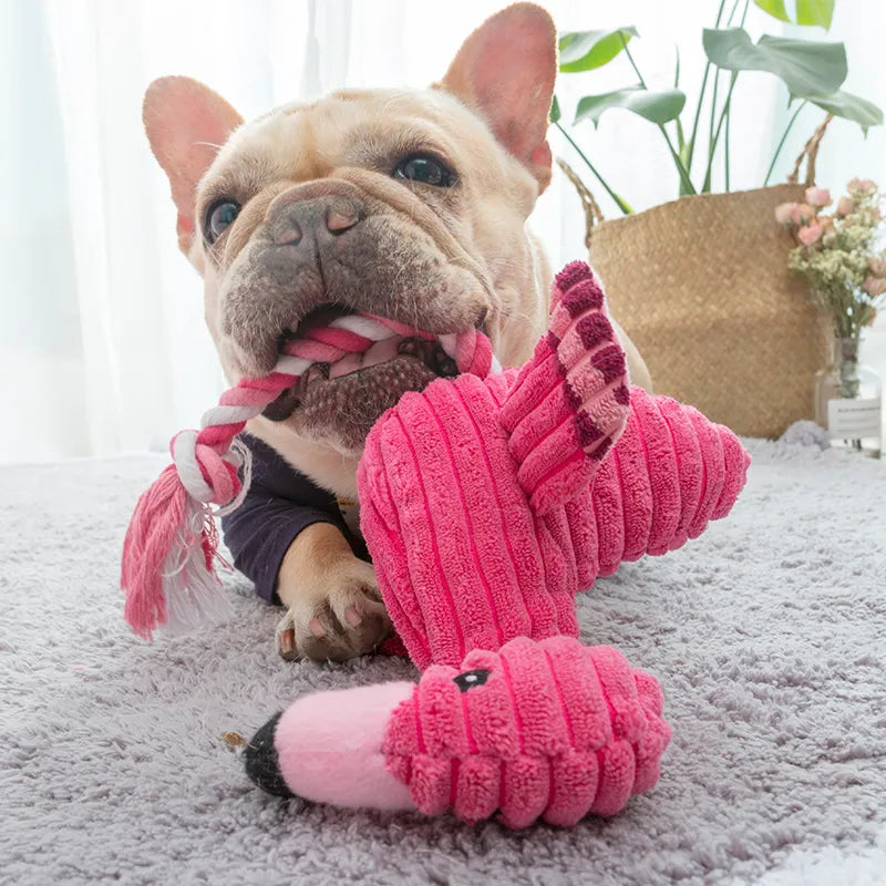 Pet Flamingo Plushie