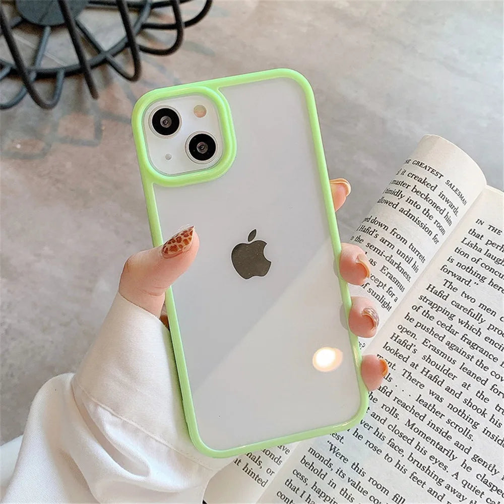 Candy Clear Phone Case For iPhone