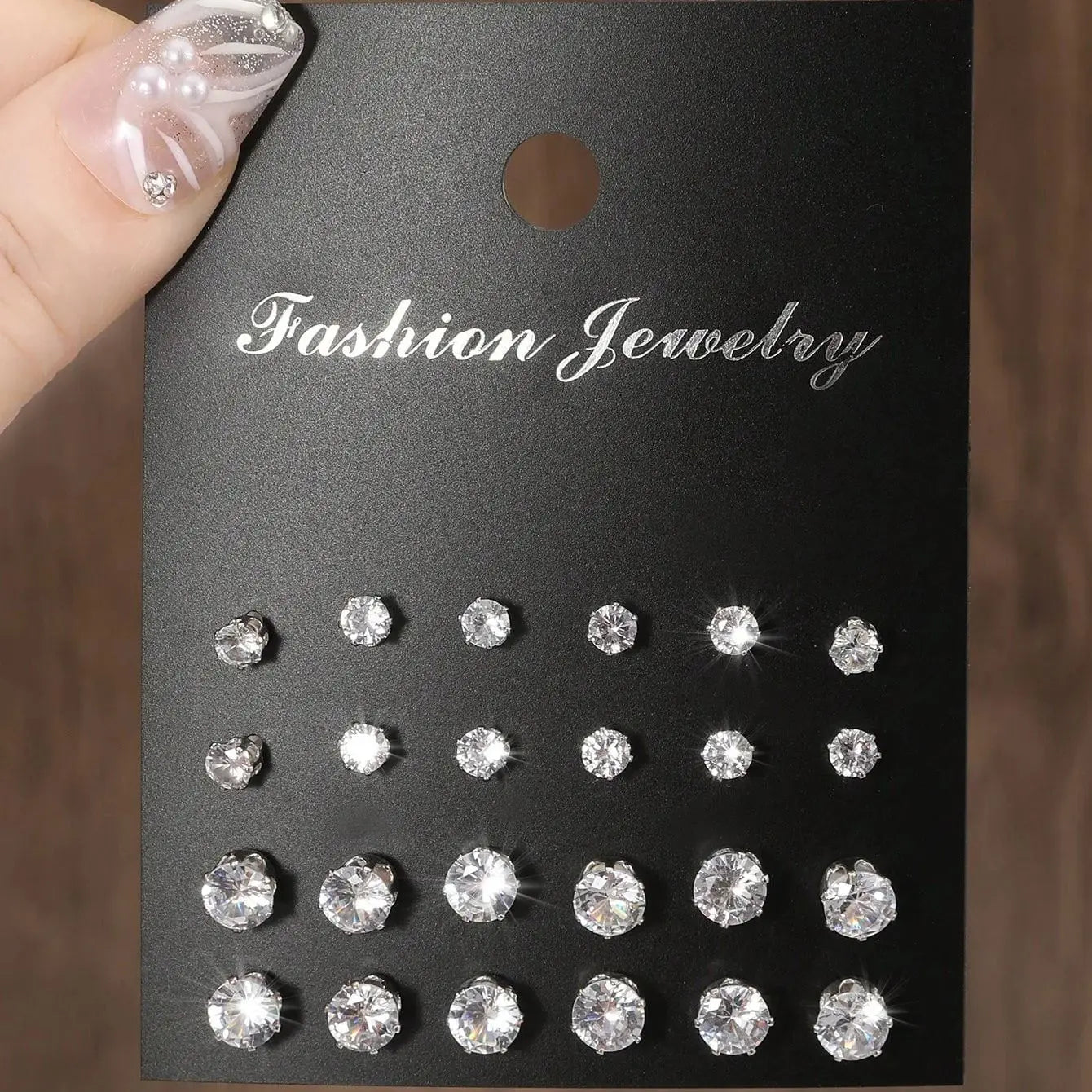 Minimalist Everyday Wear Earrings 12 pairs