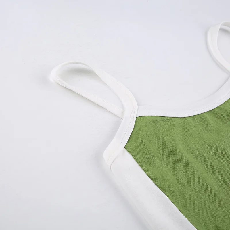 Knitted Cami Crop Tops