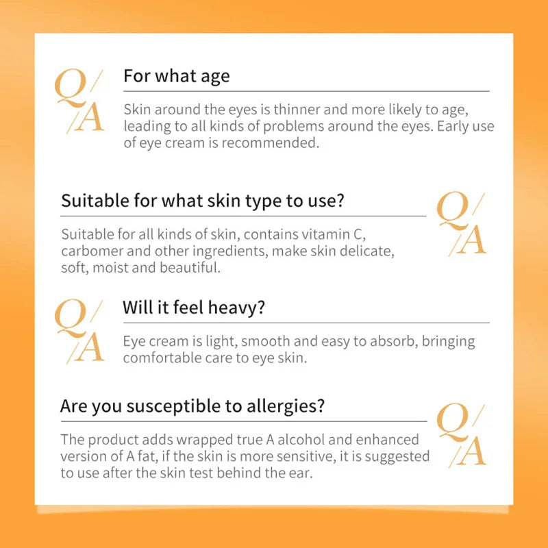 SADOER Vitamin C Eye Cream