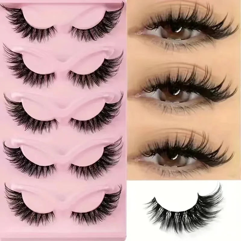 Cat Eye Lashes 5 pairs