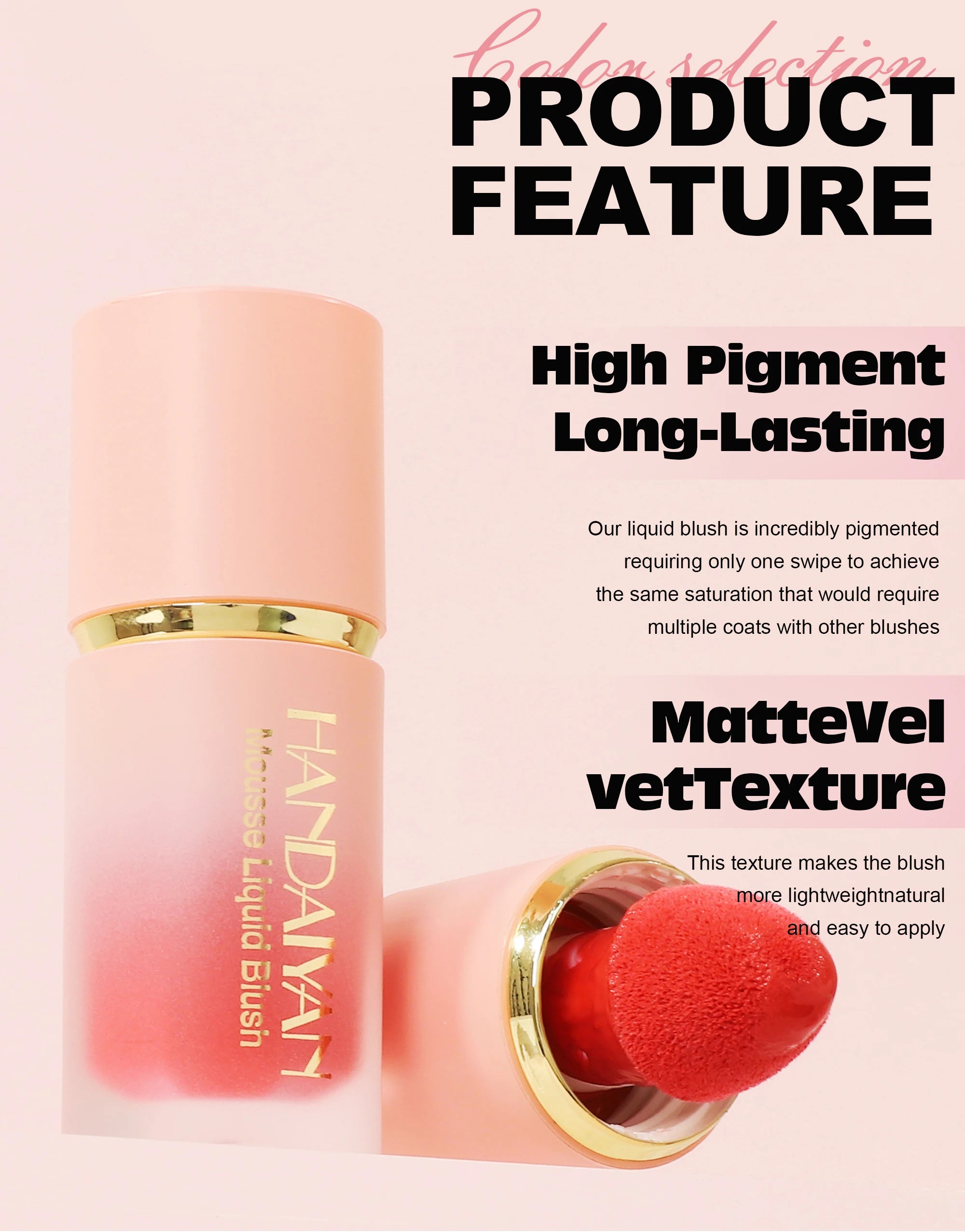 HANDAIYAN Liquid Blush & Lip Tint