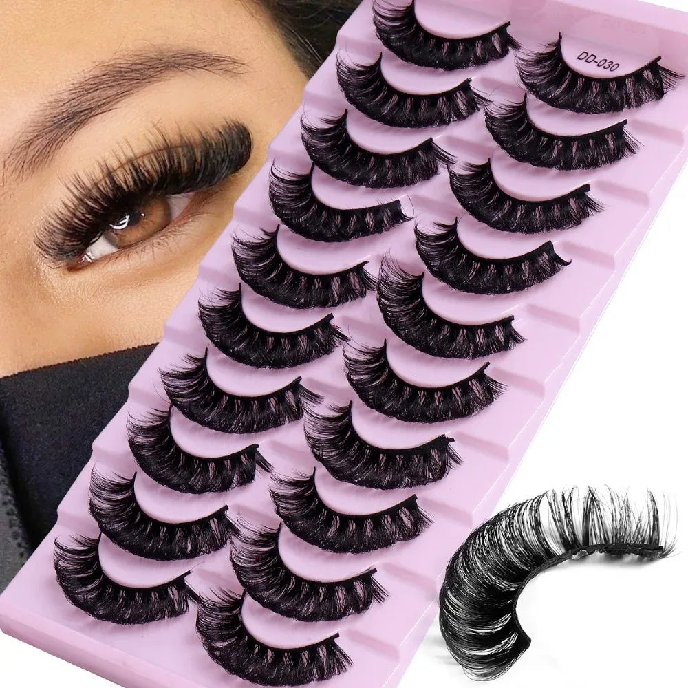 Russian Strip Lashes 10 pairs
