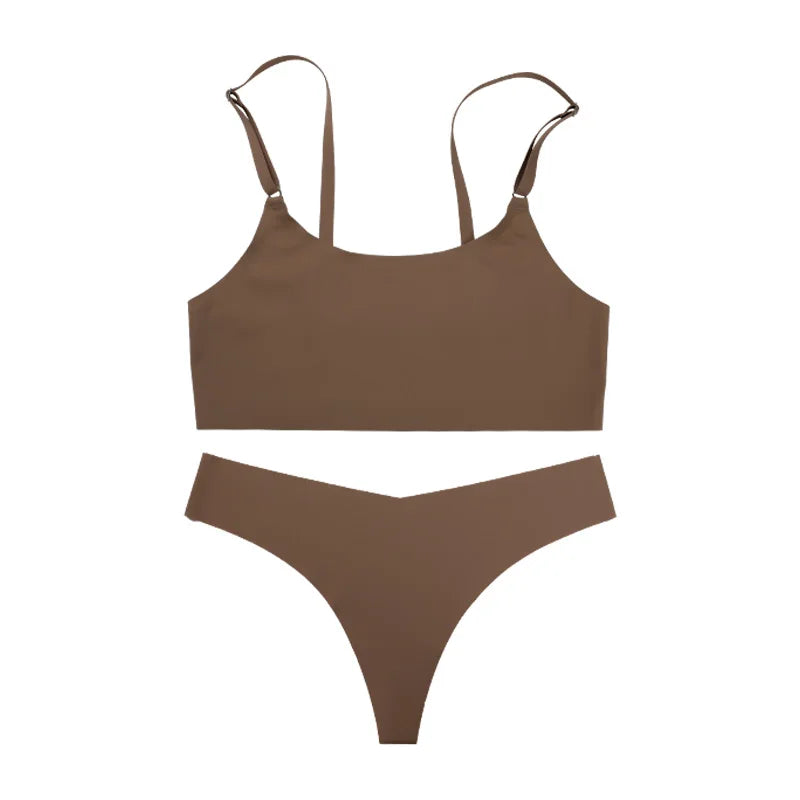 Women's Silk Underwear Set