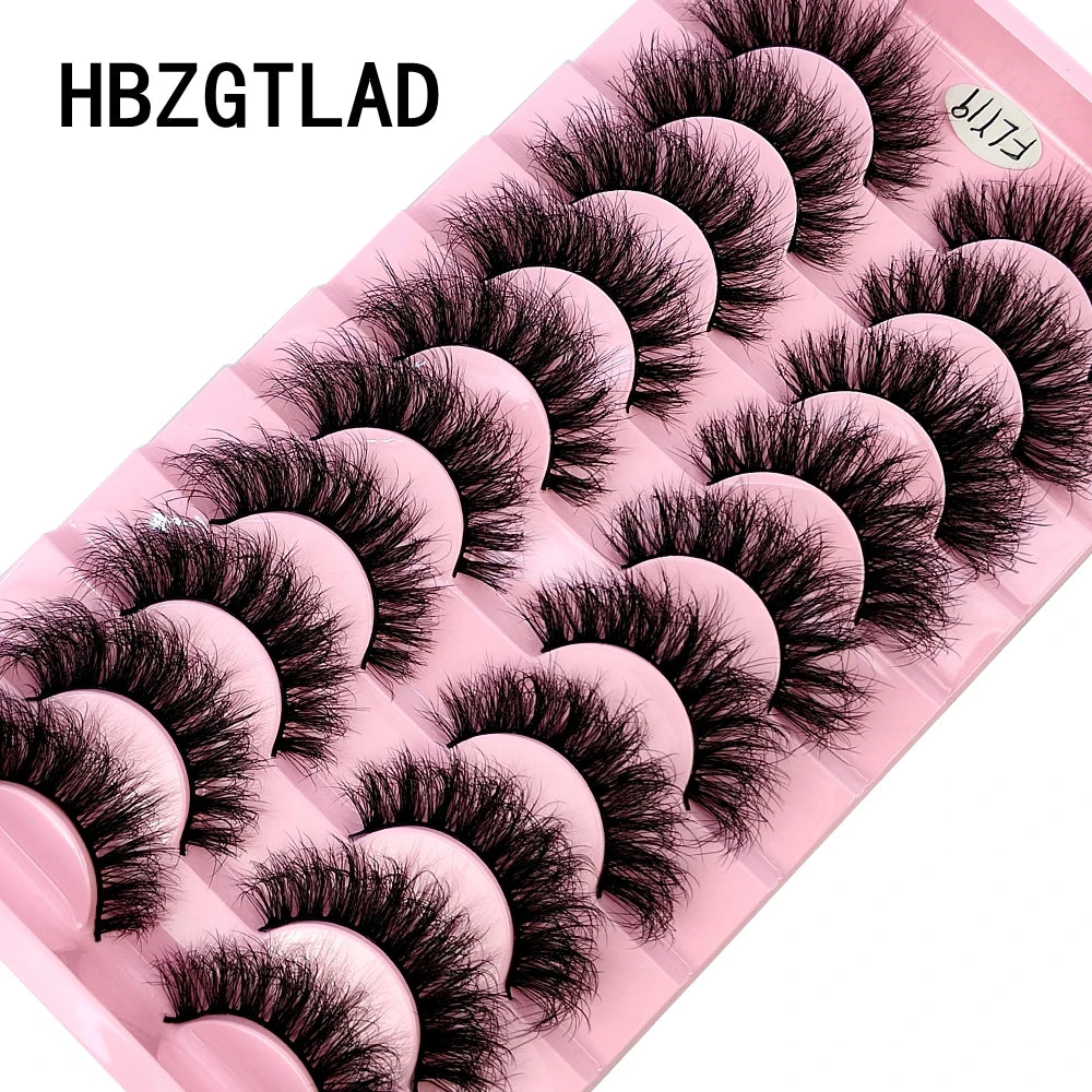 Faux Mink Natural Eyelashes 10pairs