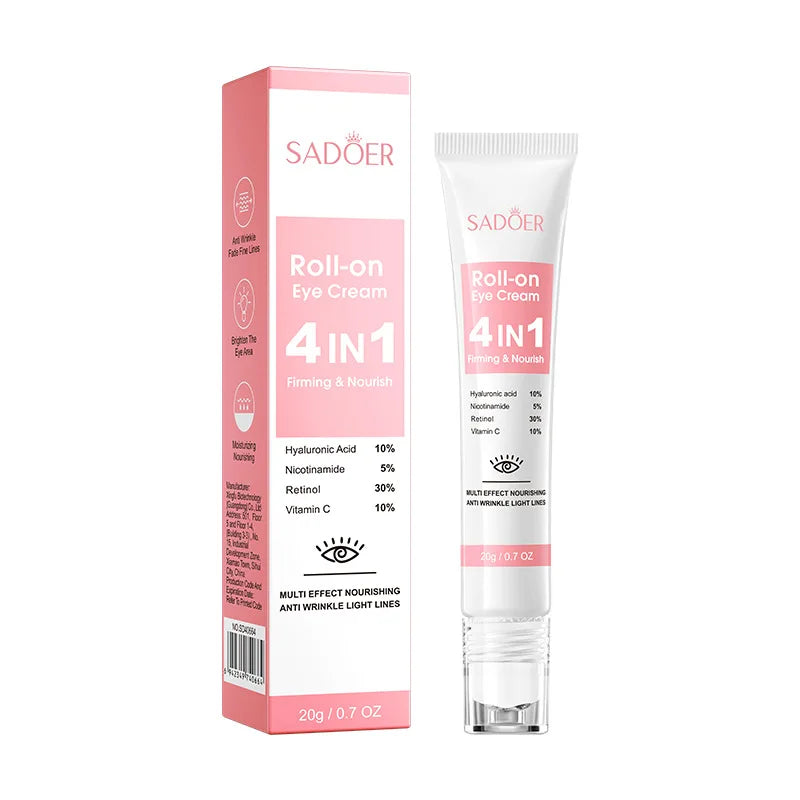 SADOER 4 in1 Roll-on Moisturizing Eye Cream