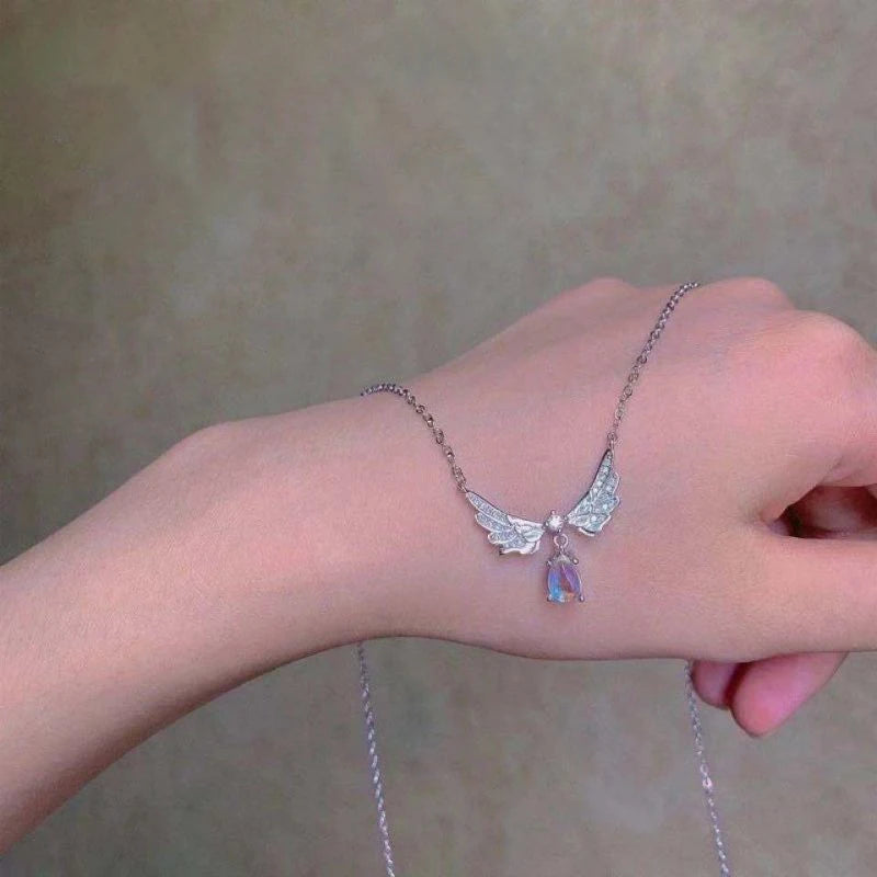 Angel Wings Pendant Necklace