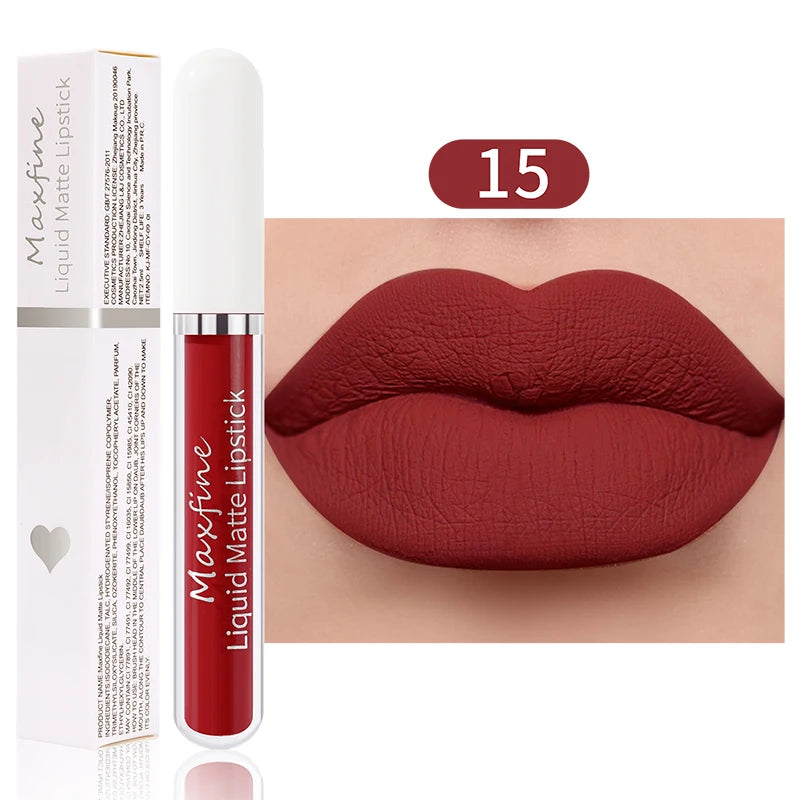 Maxfine Matte Waterproof liquid lipstick