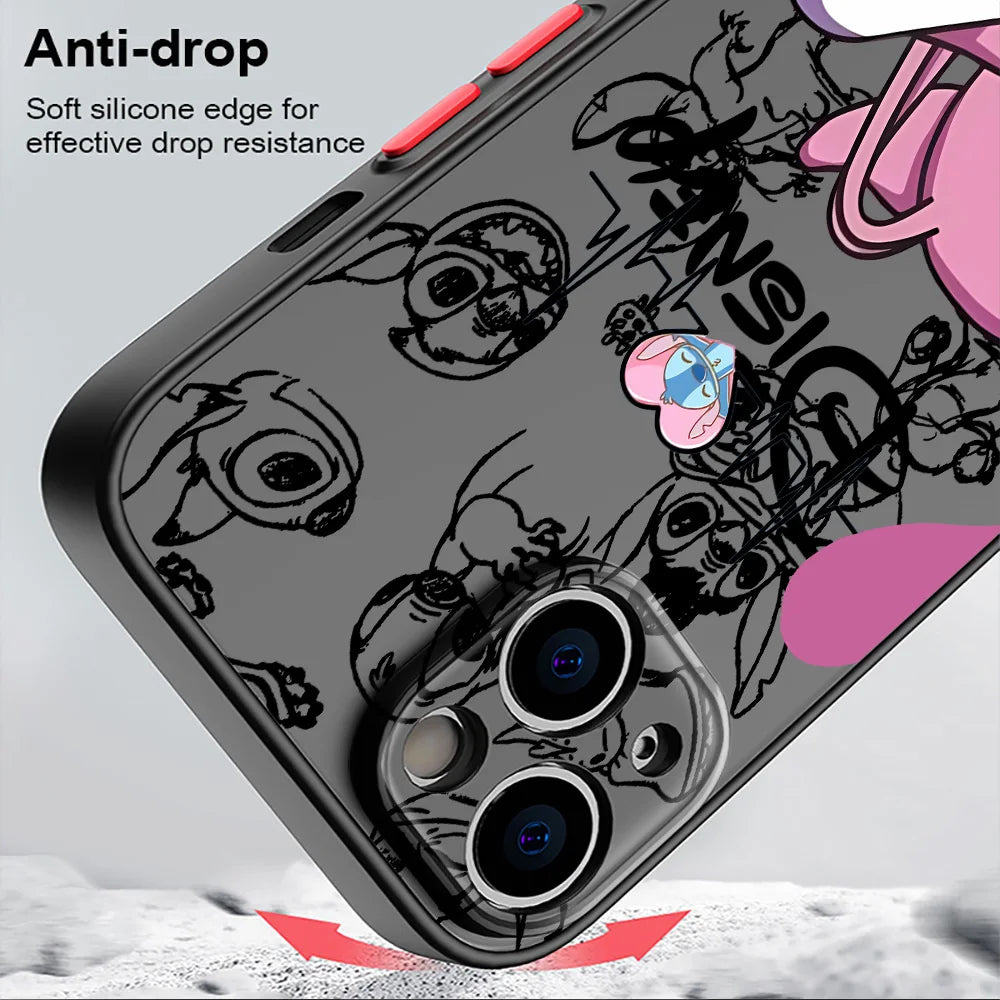 Cute Stitch The Baby Disney Case for iPhone