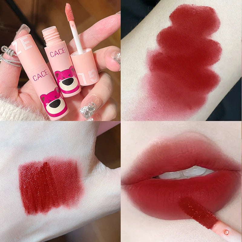 CACE Korean Sweet Matte Liquid Lipstick Set 3pcs