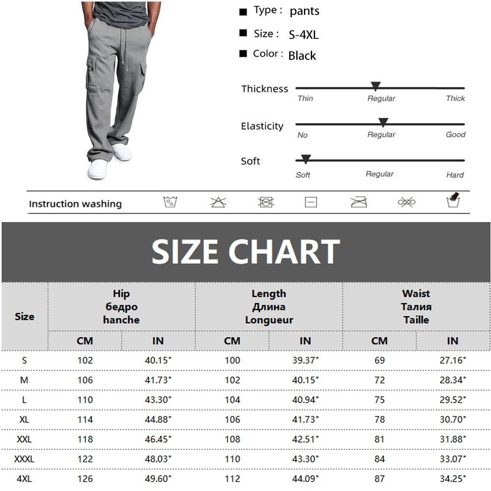 Men's Straight Fit Sweatpants