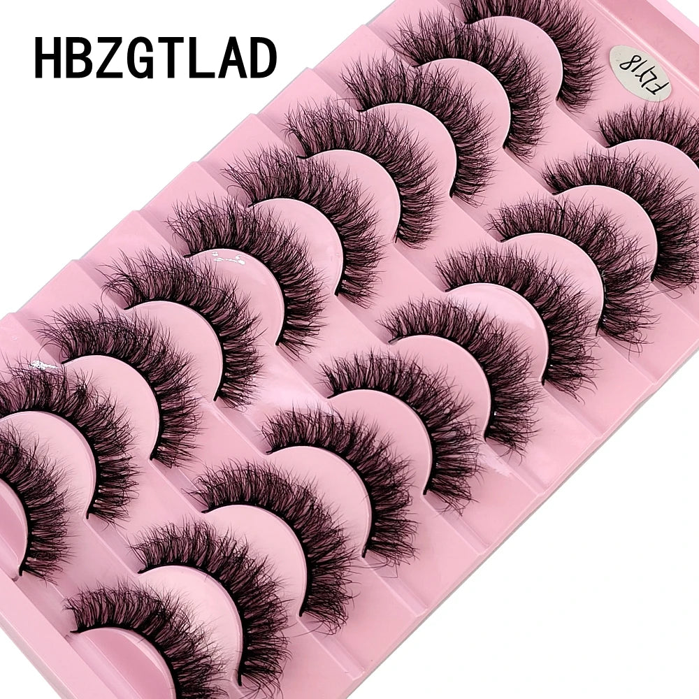 Faux Mink Natural Eyelashes 10pairs