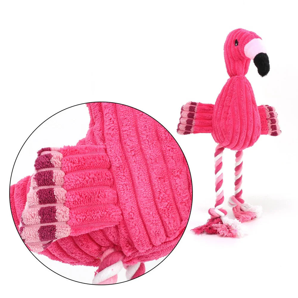 Pet Flamingo Plushie