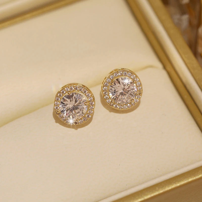 Vintage White Earrings