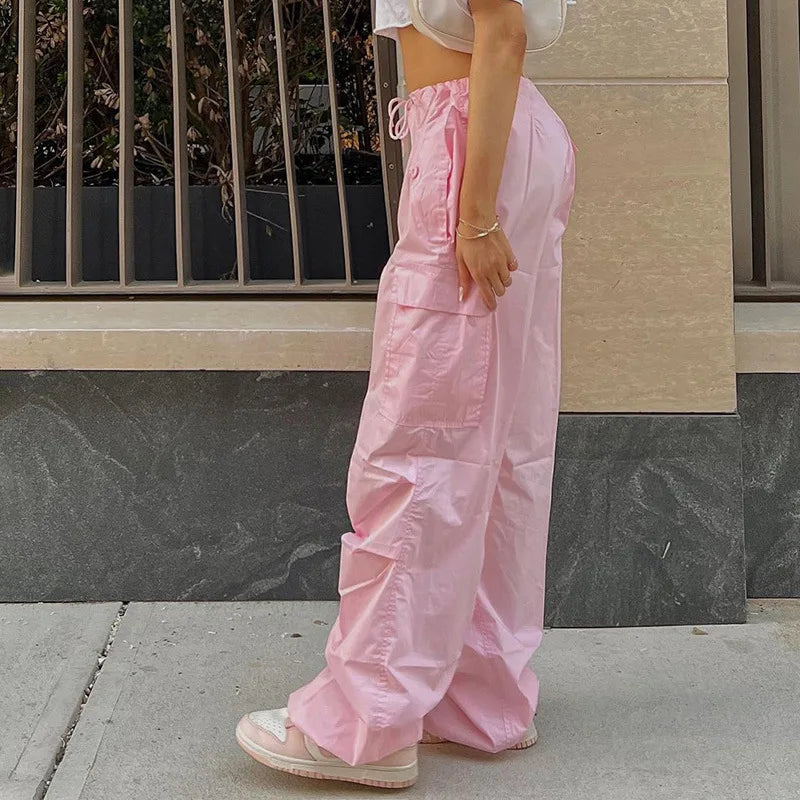 Low Waist Baggy Cargo Pants