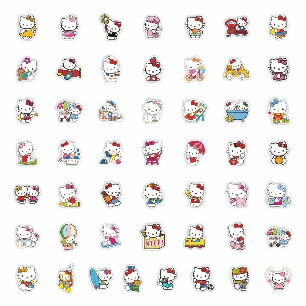 Hello Kitty Cartoon Stickers