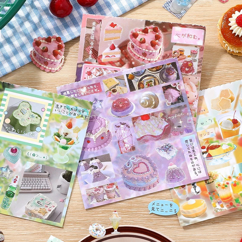 Japanese food sticker book 30pgs