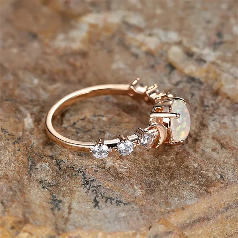 Women's Moon Ring