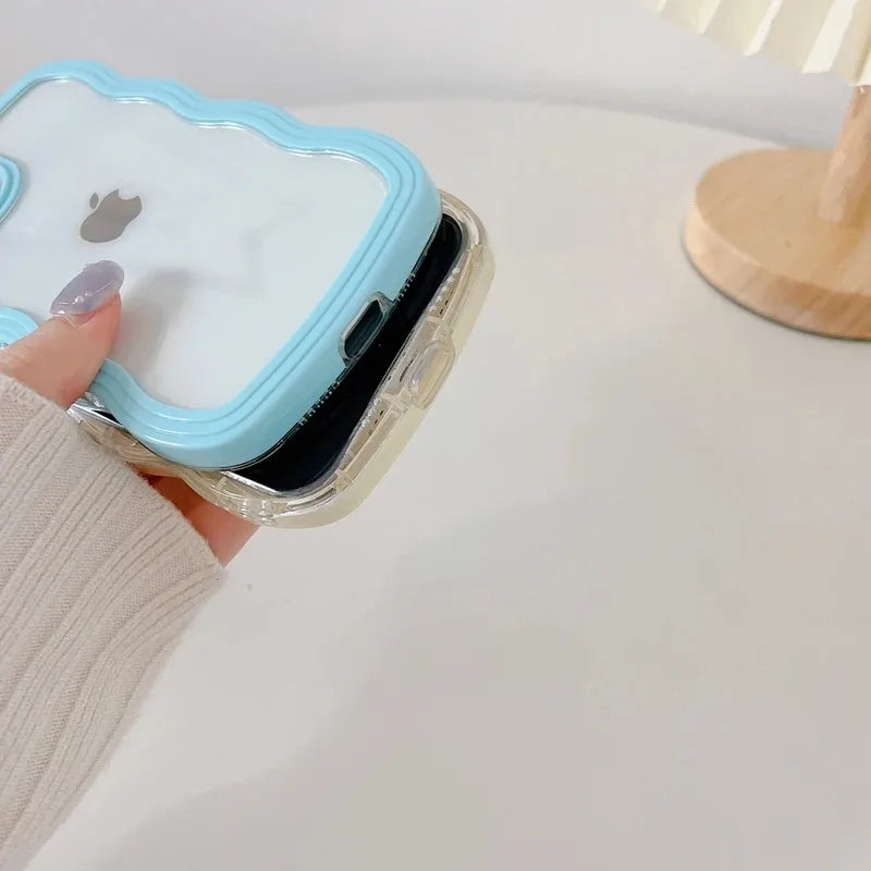Wavy Lines Bumper Case For iPhone