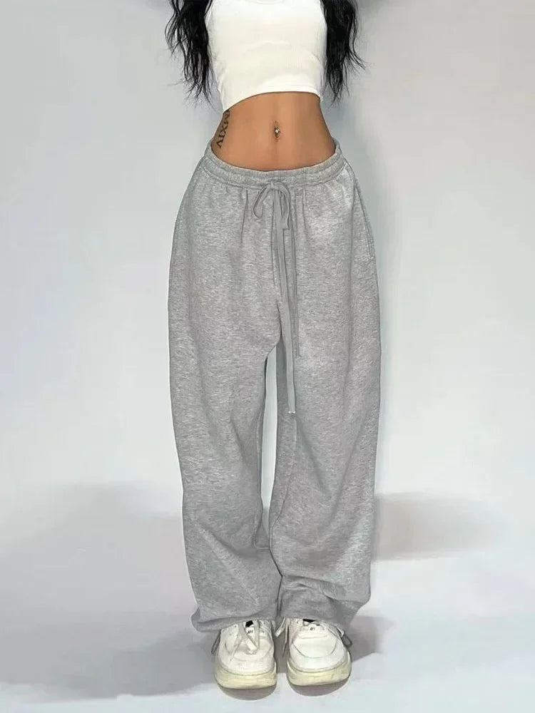 Casual Wide Leg Sweatpants