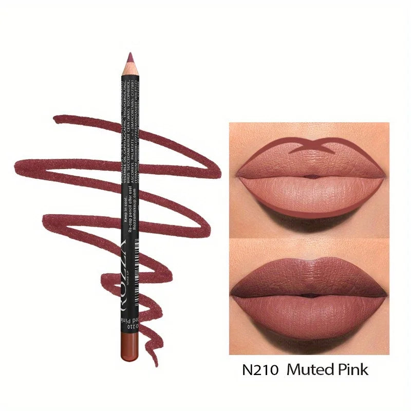 Nude Matte Waterproof Lipliner Pencil