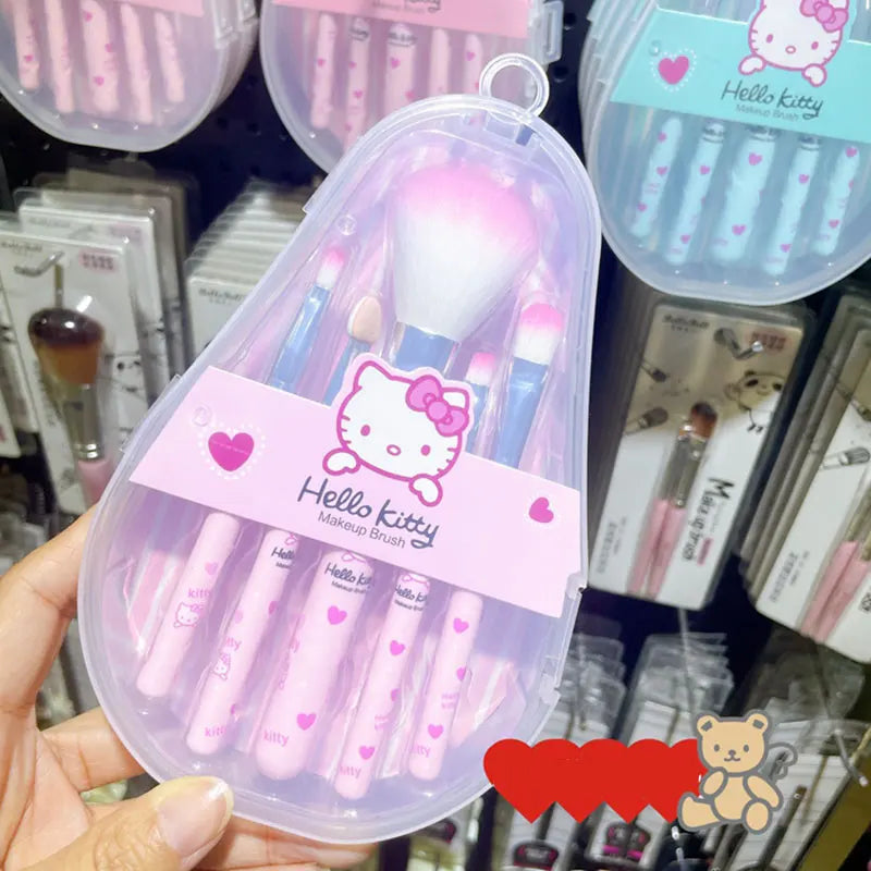Hello Kitty Makeup Brush Set