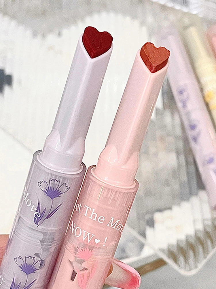 Gege bear Heart Honey Korean Glossy lipstick