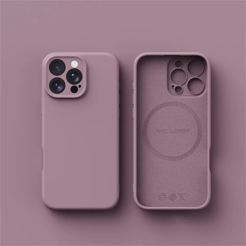 Smooth Silicone Phone Case For iPhone