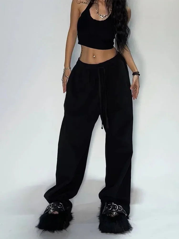 Casual Wide Leg Sweatpants