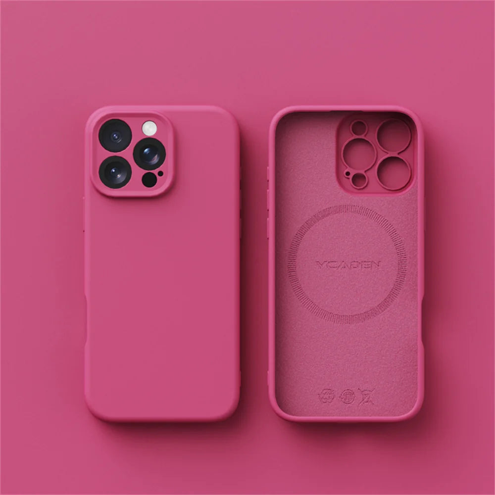 Smooth Silicone Phone Case For iPhone