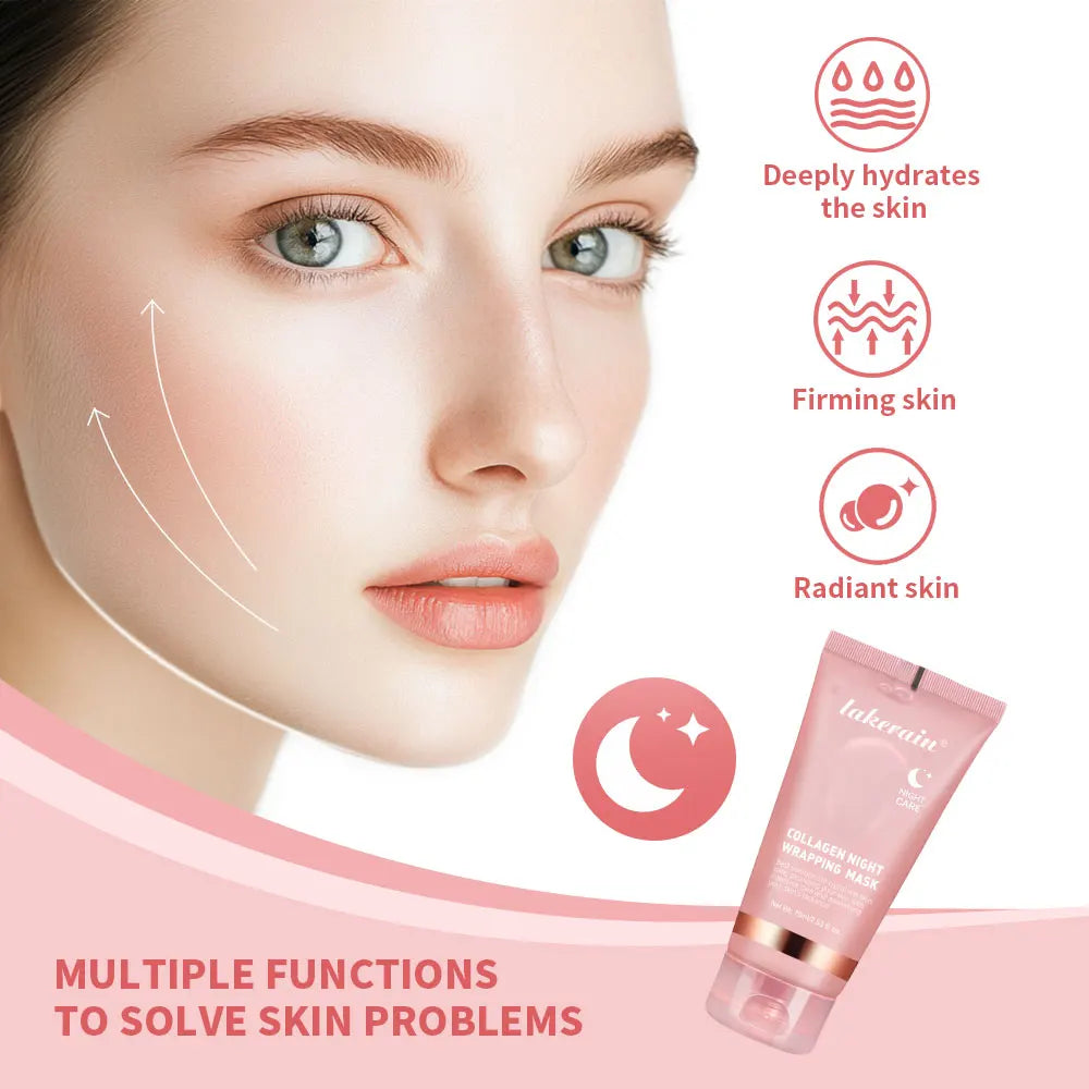 Lakerain Collagen Jelly Cream & Overnight Mask Set