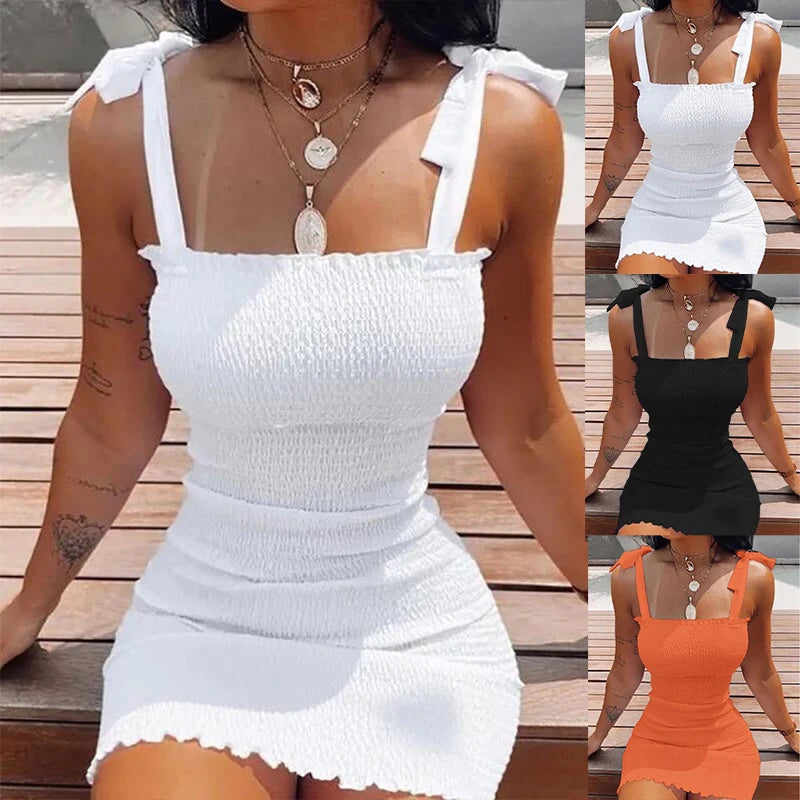 Short Ruffled Dress