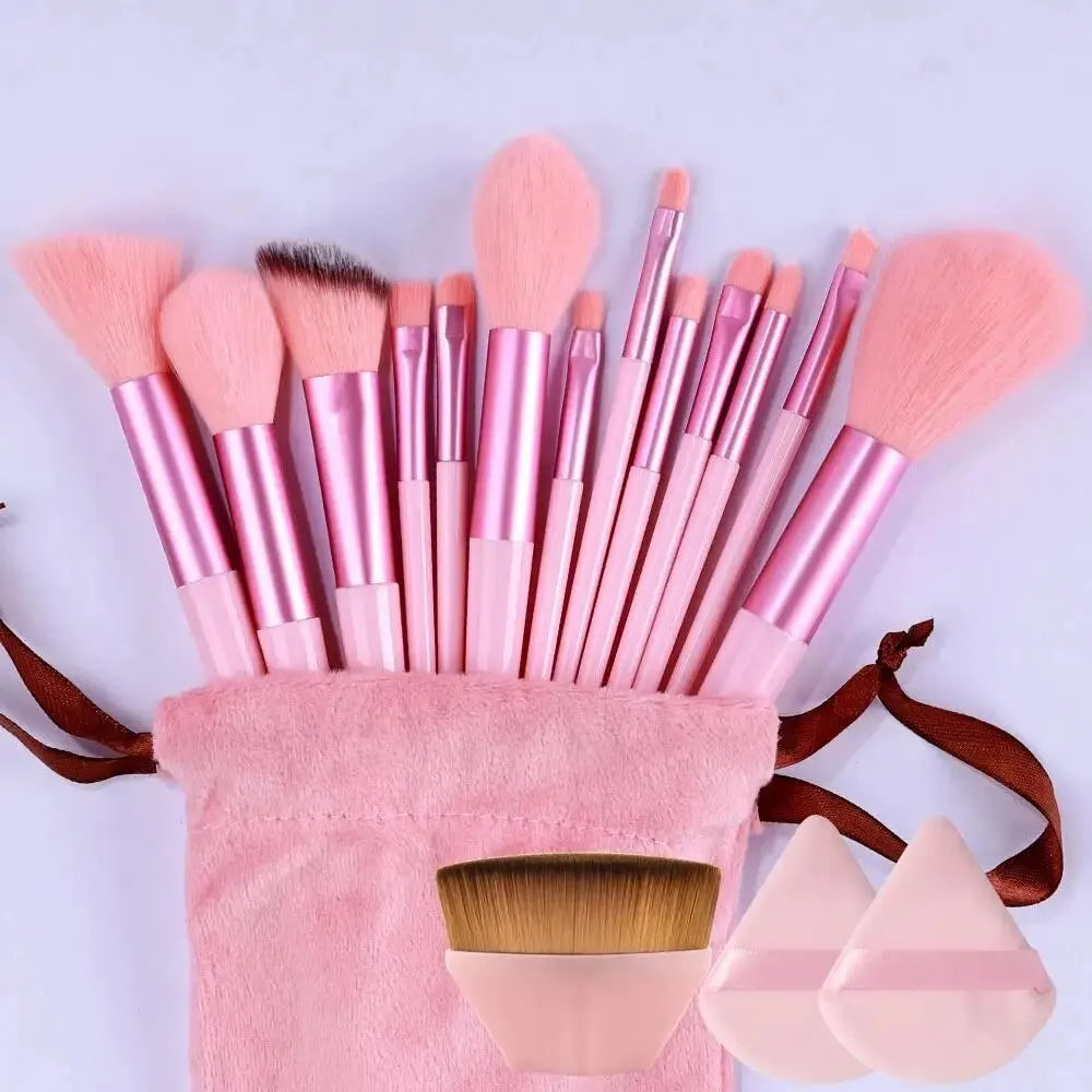 Soft Makeup Brush Set