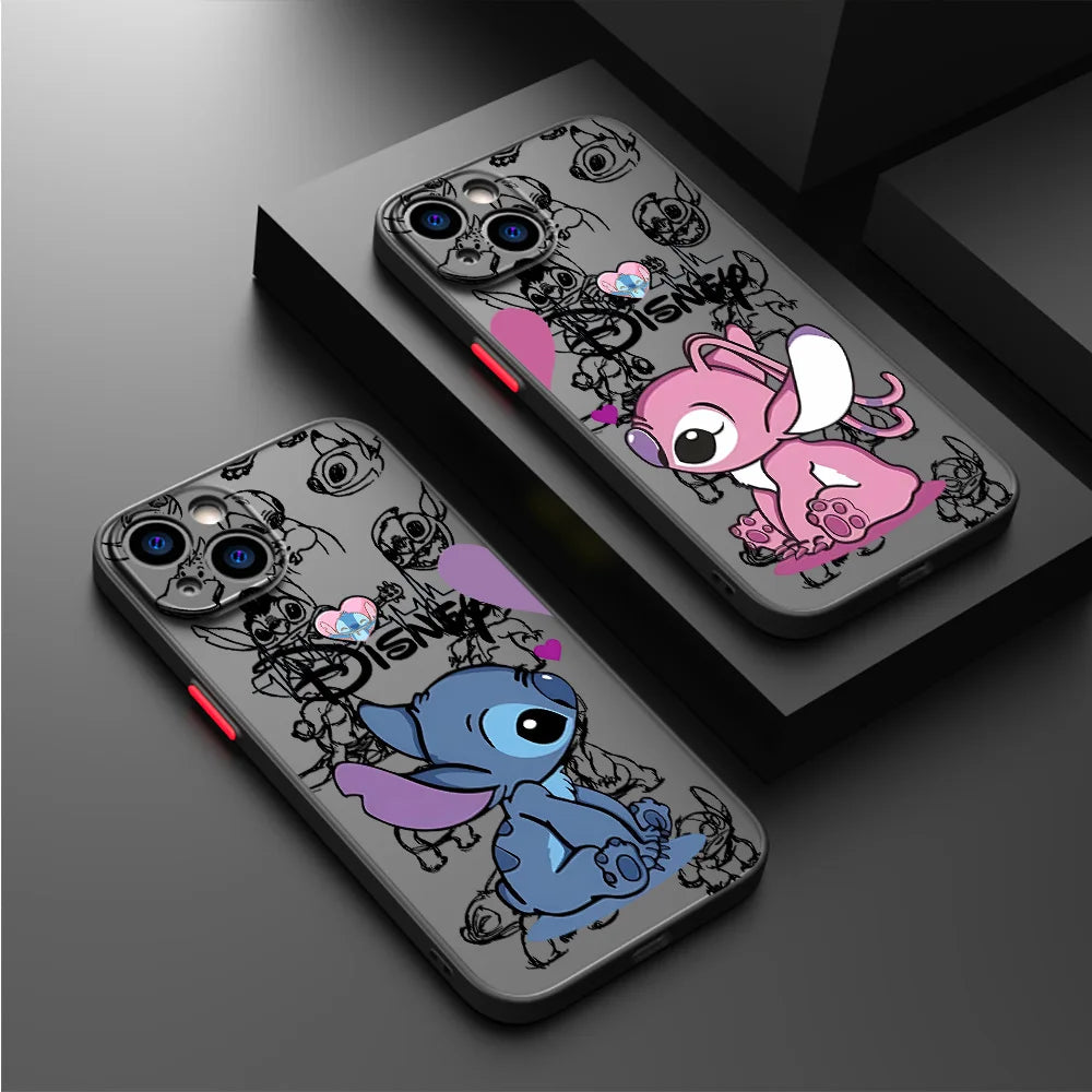 Cute Stitch The Baby Disney Case for iPhone