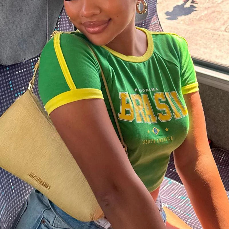 Brazil Crop Top