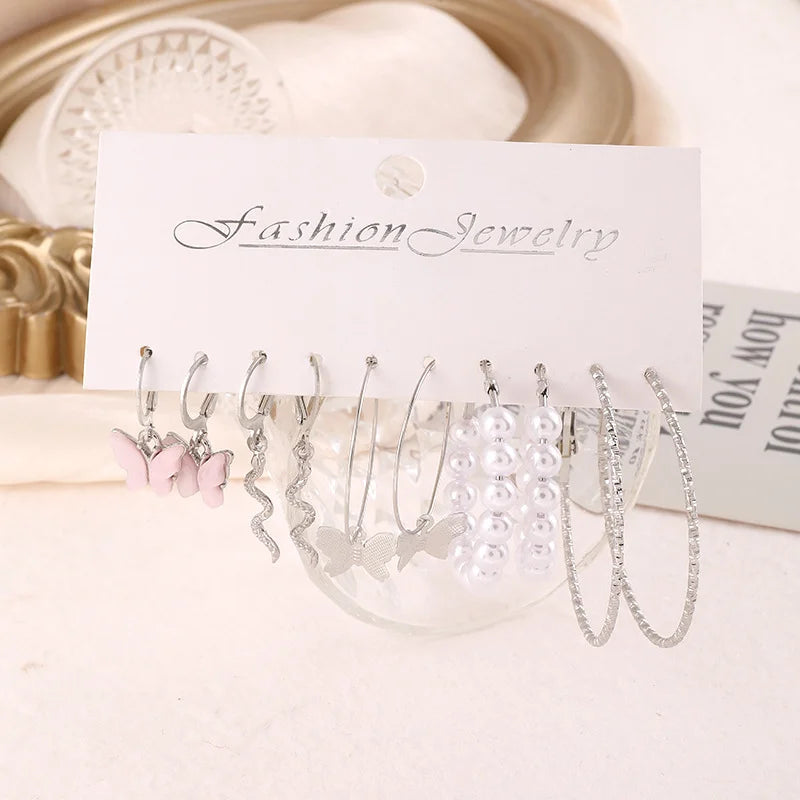Women's Simple & Cute Earrings Set