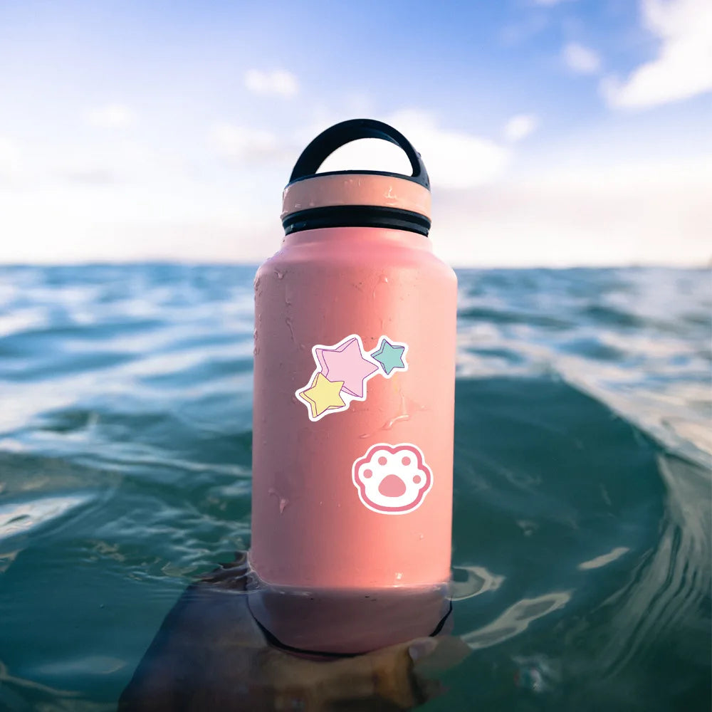 Cute Aesthetic Pink Stickers 50pcs
