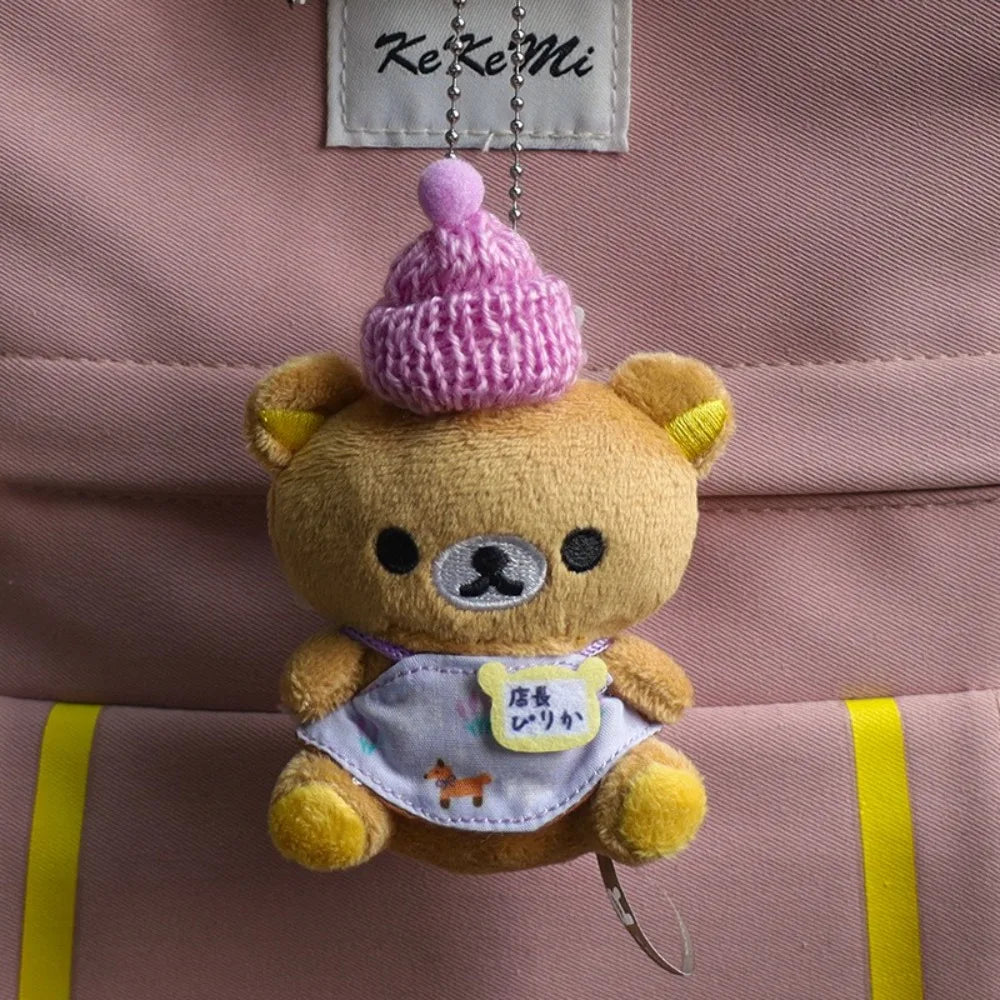 Small Plush Bear Pendant