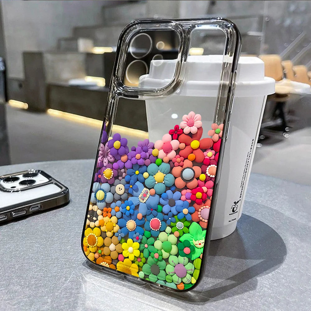 Floral Phone Case For iPhone
